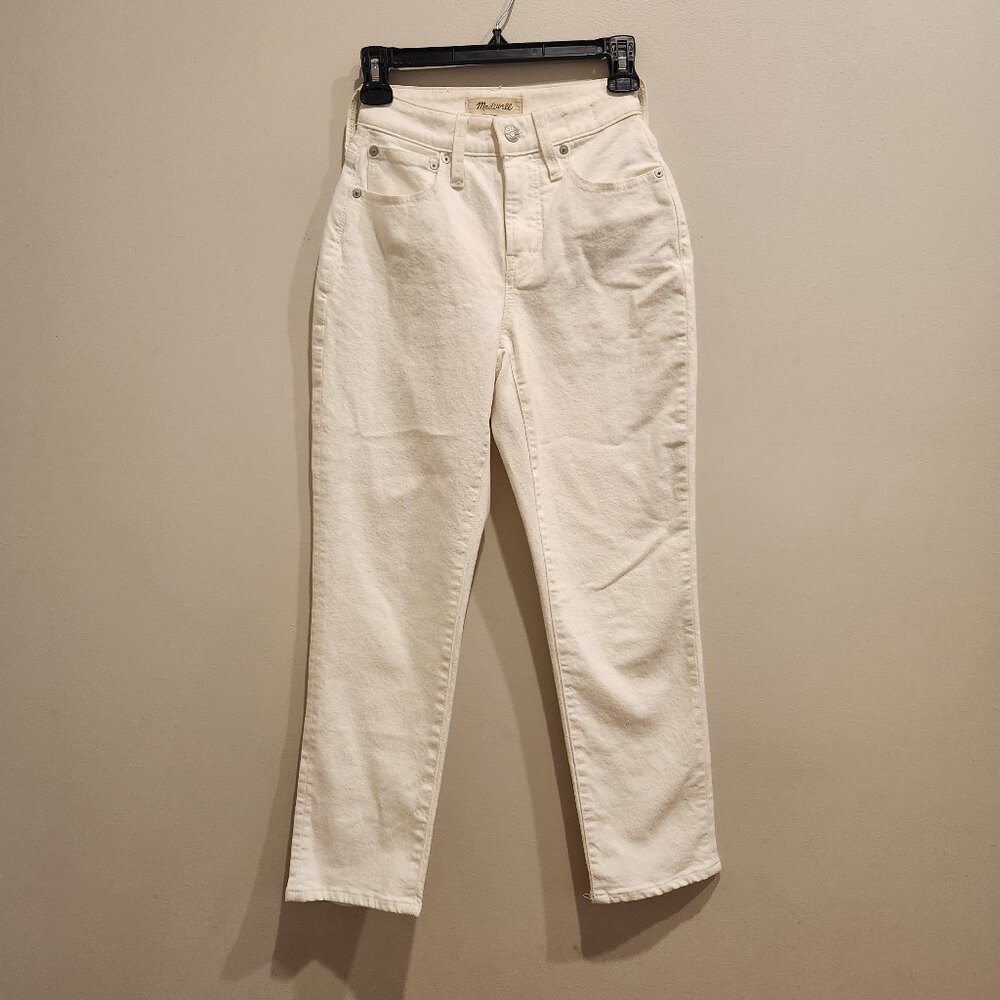 Madewell The Curvy Perfect Vintage Jean Tile White